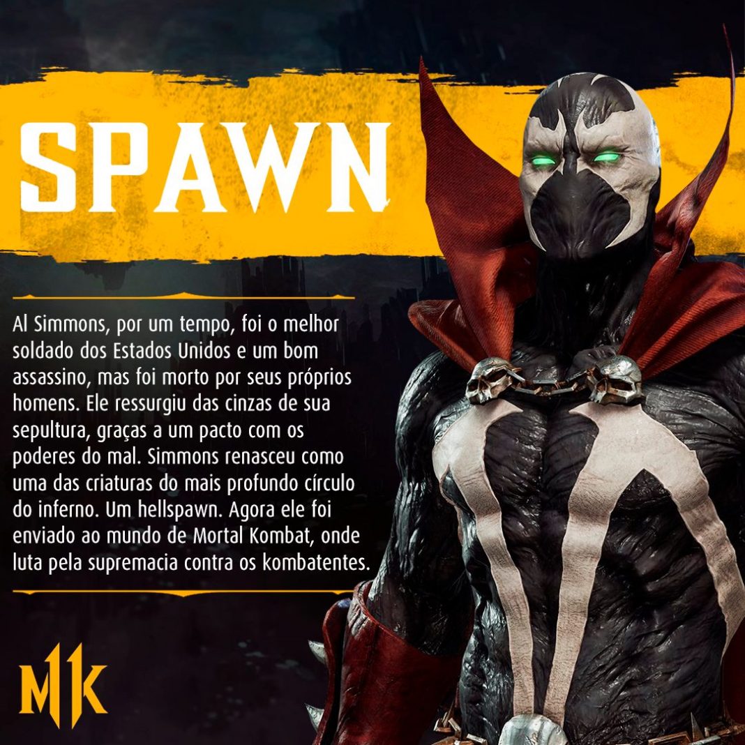 Sinopse da história de Spawn dentro de Mortal Kombat 11 divulgada