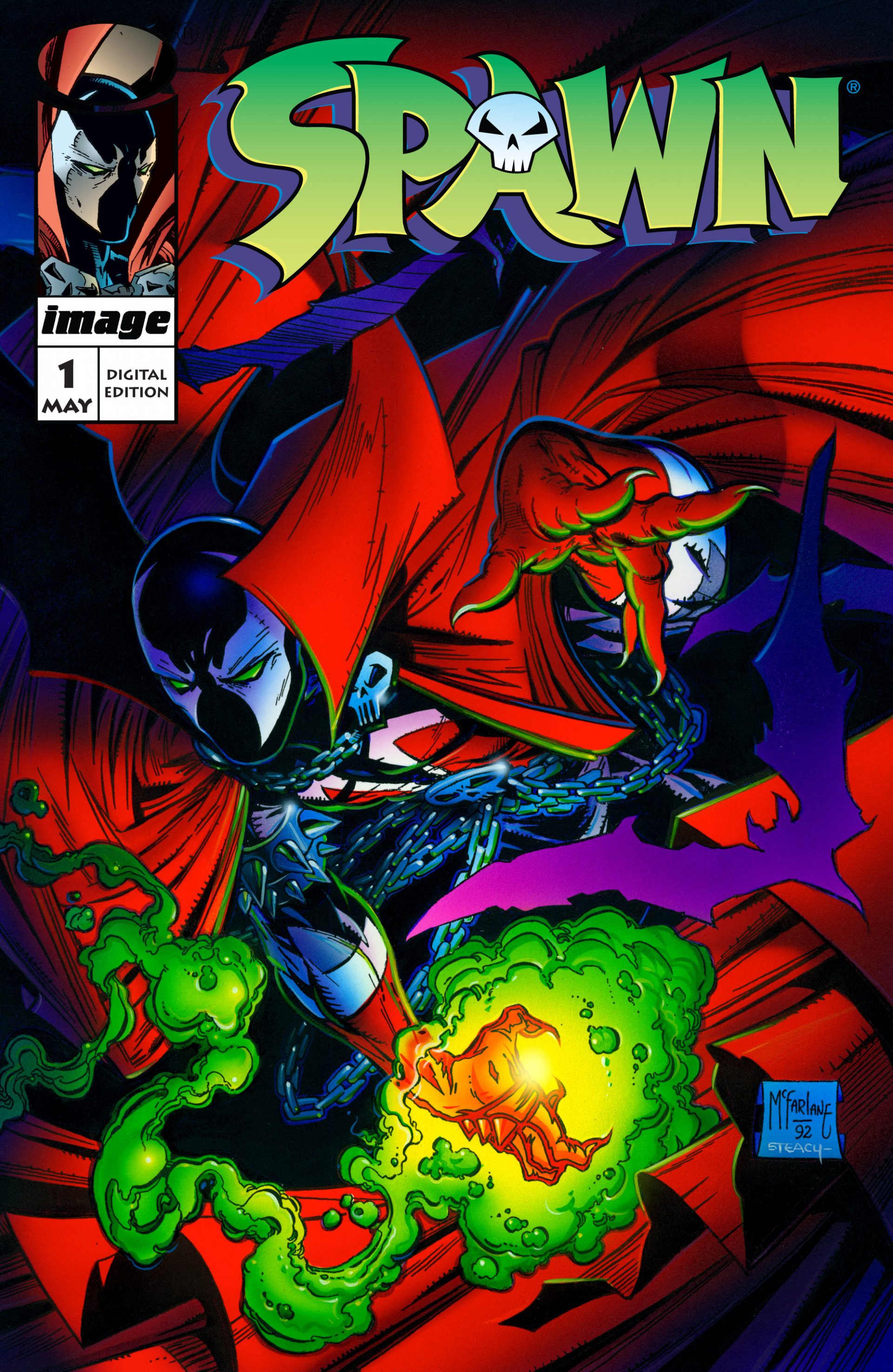 A evolução do logo do Spawn através das décadas Spawn Brasil