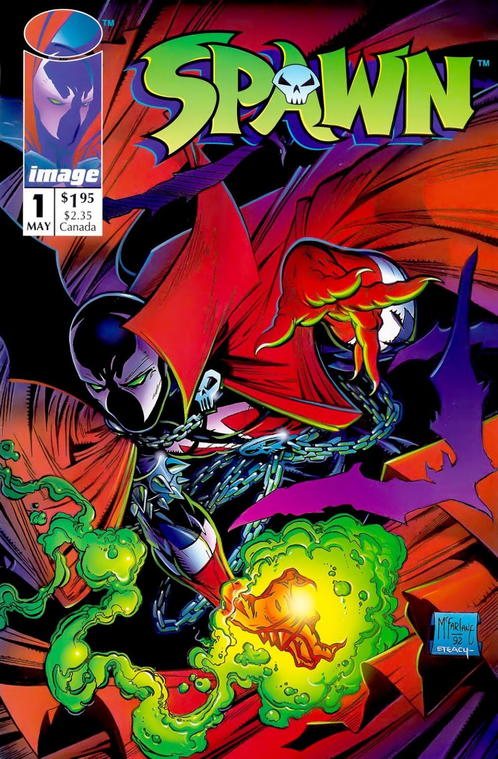 Spawn One Lista com todas as capas variantes de SPAWN #1 - Spawn Brasil