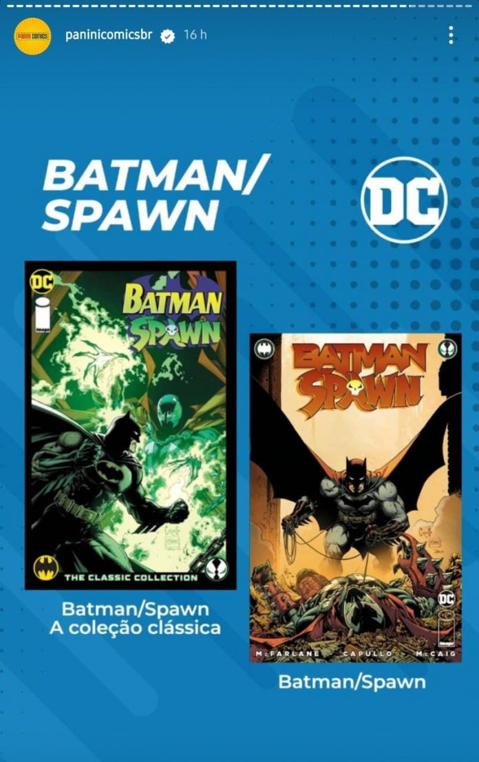 Bomba Crossovers De Spawnbatman Serão Publicados Pela Panini Comics Em 2023 Spawn Brasil 5769